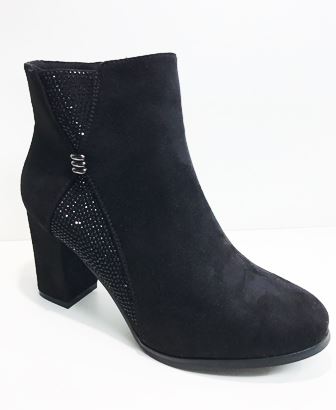 Ghete dama negre toc 5 cm Sofya