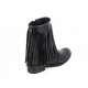 Ghete dama din  piele naturala,negre toc 3,5 cm Neky, (ROMA  GD 01 NEKY NEGRE)