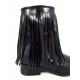 Ghete dama din  piele naturala,negre toc 3,5 cm Neky, (ROMA  GD 01 NEKY NEGRE)