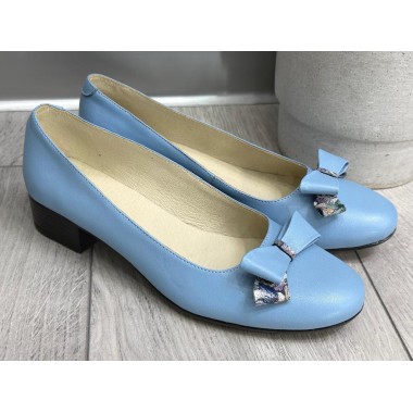 Pantofi dama piele bleu Salma