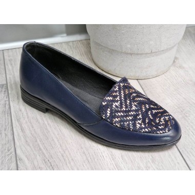 Pantofi dama piele bleumarin Adina9